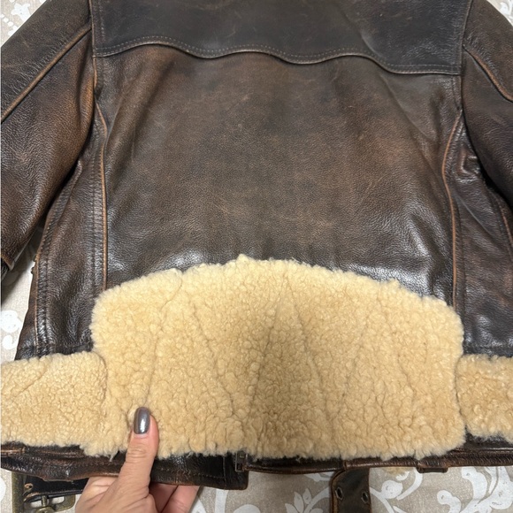 Harley-Davidson Quilted Jacket Label with Brown and Gold Accents - Picture 7 of 11